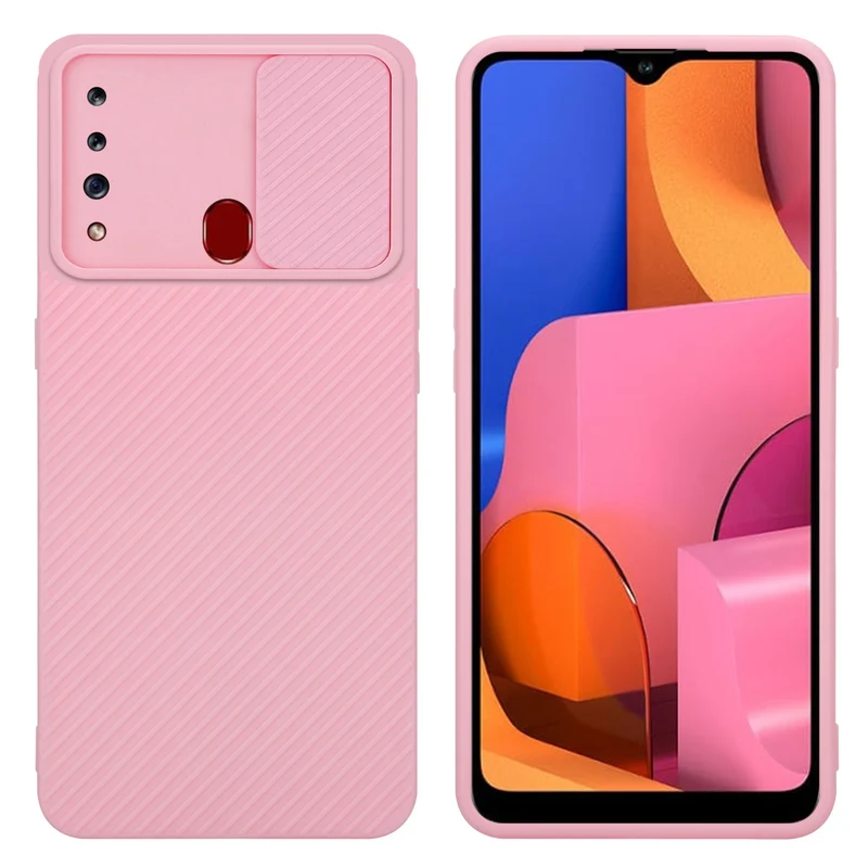 Cadorabo Hülle kompatibel mit Samsung Galaxy A20s TPU Silikon Case Cover