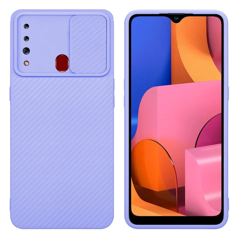 Cadorabo Hülle kompatibel mit Samsung Galaxy A20s TPU Silikon Case Cover