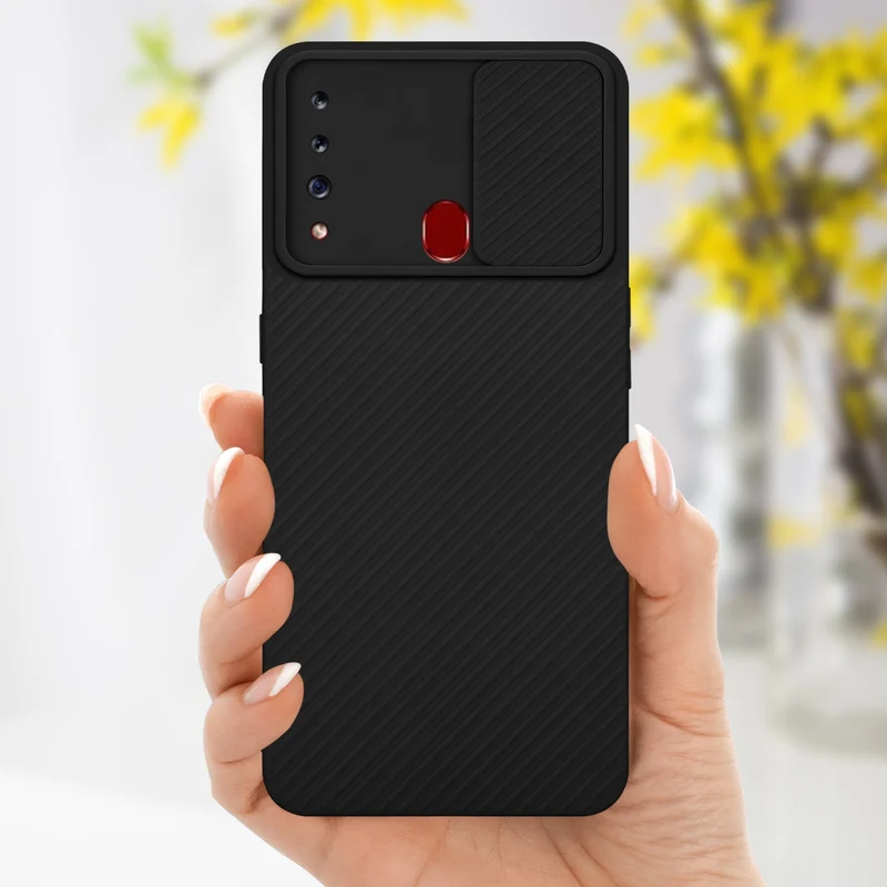 Cadorabo Hülle kompatibel mit Samsung Galaxy A20s TPU Silikon Case Cover