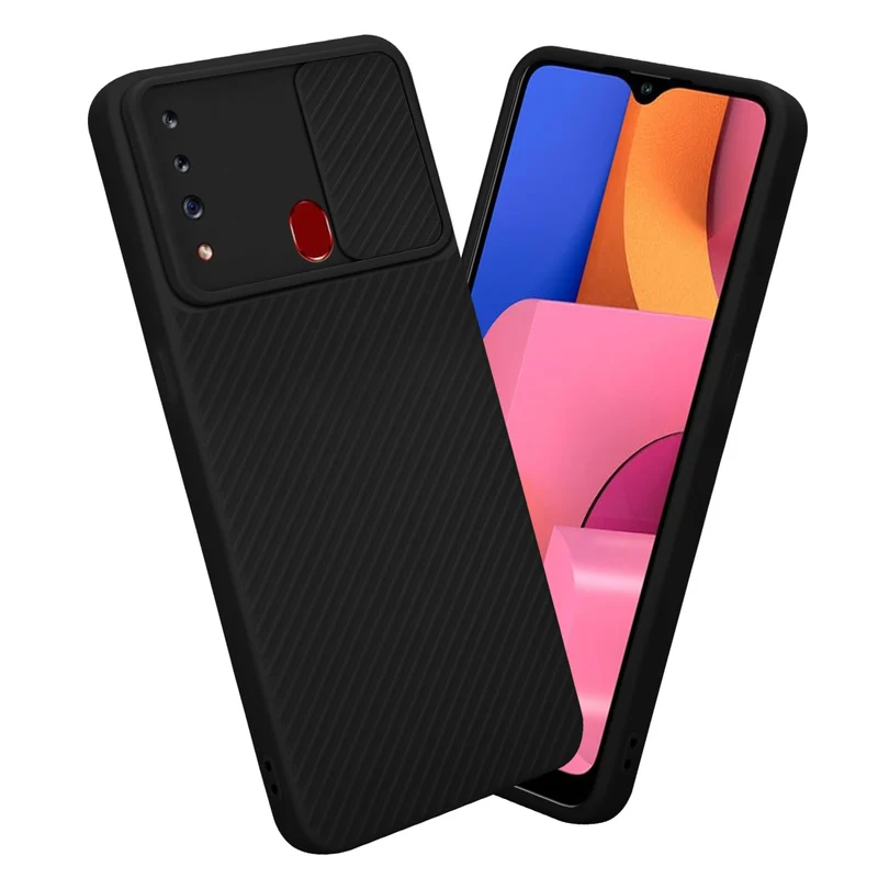 Cadorabo Hülle kompatibel mit Samsung Galaxy A20s TPU Silikon Case Cover