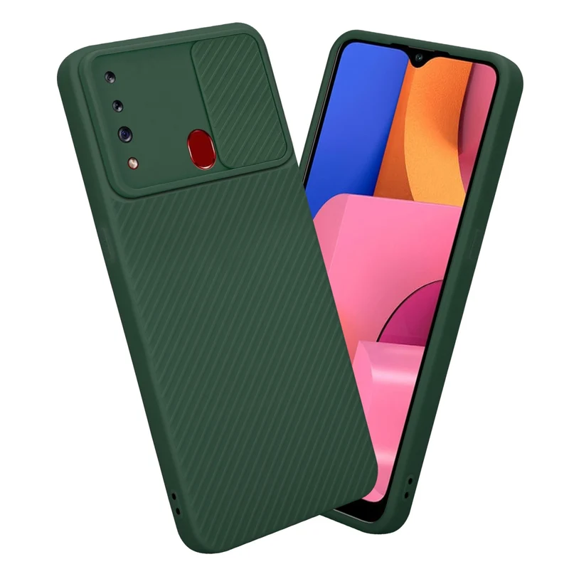 Cadorabo Hülle kompatibel mit Samsung Galaxy A20s TPU Silikon Case Cover