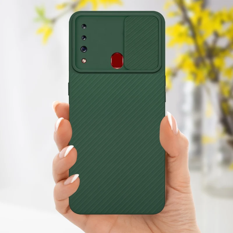 Cadorabo Hülle kompatibel mit Samsung Galaxy A20s TPU Silikon Case Cover