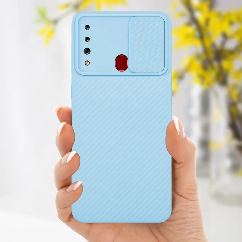 Cadorabo Hülle kompatibel mit Samsung Galaxy A20s TPU Silikon Case Cover