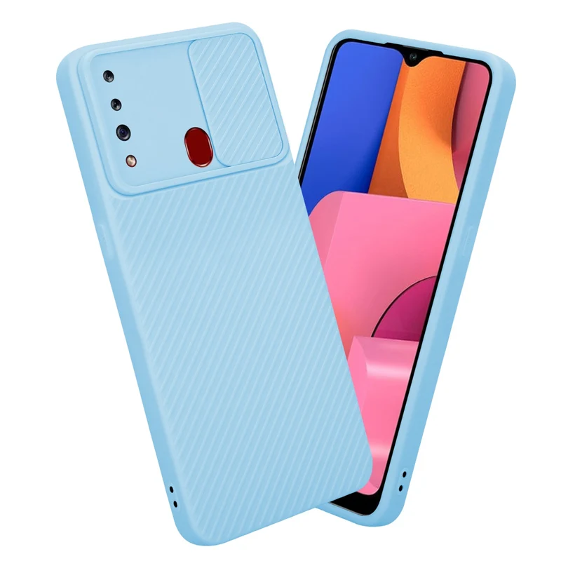 Cadorabo Hülle kompatibel mit Samsung Galaxy A20s TPU Silikon Case Cover