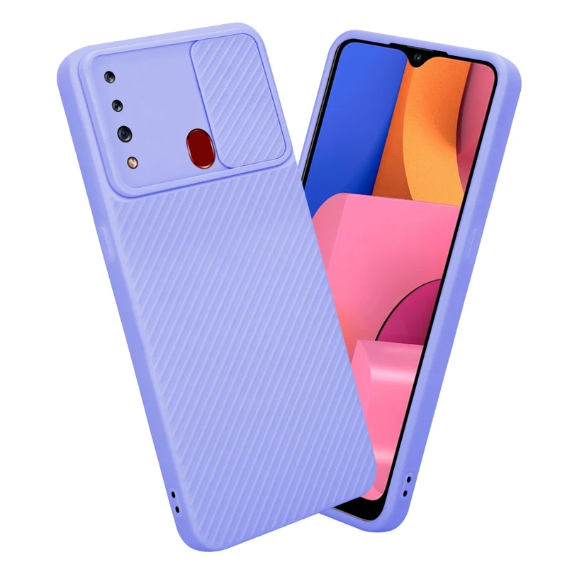 Cadorabo Hülle kompatibel mit Samsung Galaxy A20s TPU Silikon Case Cover