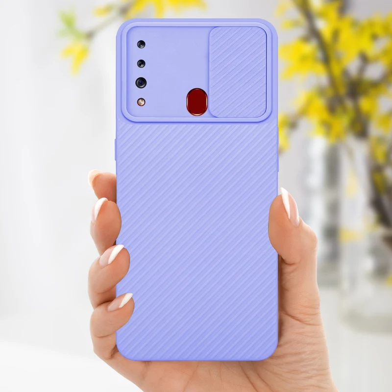 Cadorabo Hülle kompatibel mit Samsung Galaxy A20s TPU Silikon Case Cover