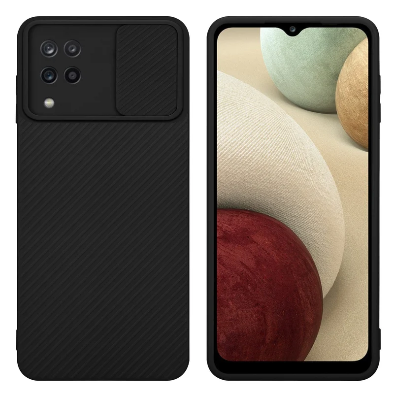 Cadorabo Hülle kompatibel mit Samsung Galaxy A12 / M12 TPU Silikon Case Cover
