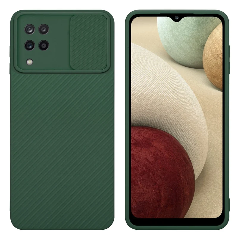 Cadorabo Hülle kompatibel mit Samsung Galaxy A12 / M12 TPU Silikon Case Cover
