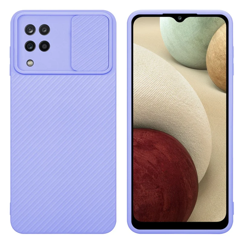 Cadorabo Hülle kompatibel mit Samsung Galaxy A12 / M12 TPU Silikon Case Cover