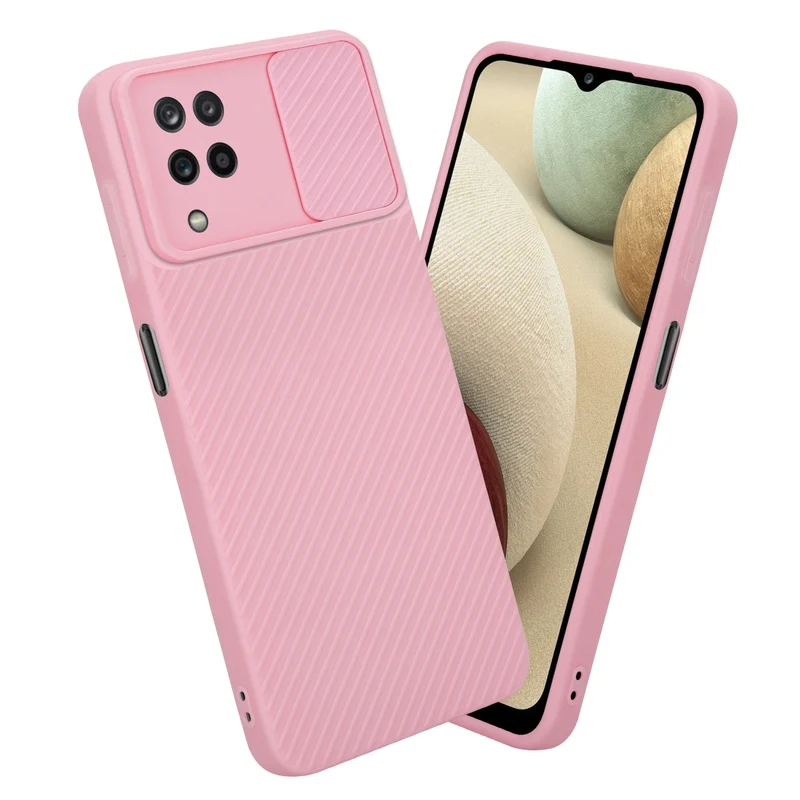 Cadorabo Hülle kompatibel mit Samsung Galaxy A12 / M12 TPU Silikon Case Cover