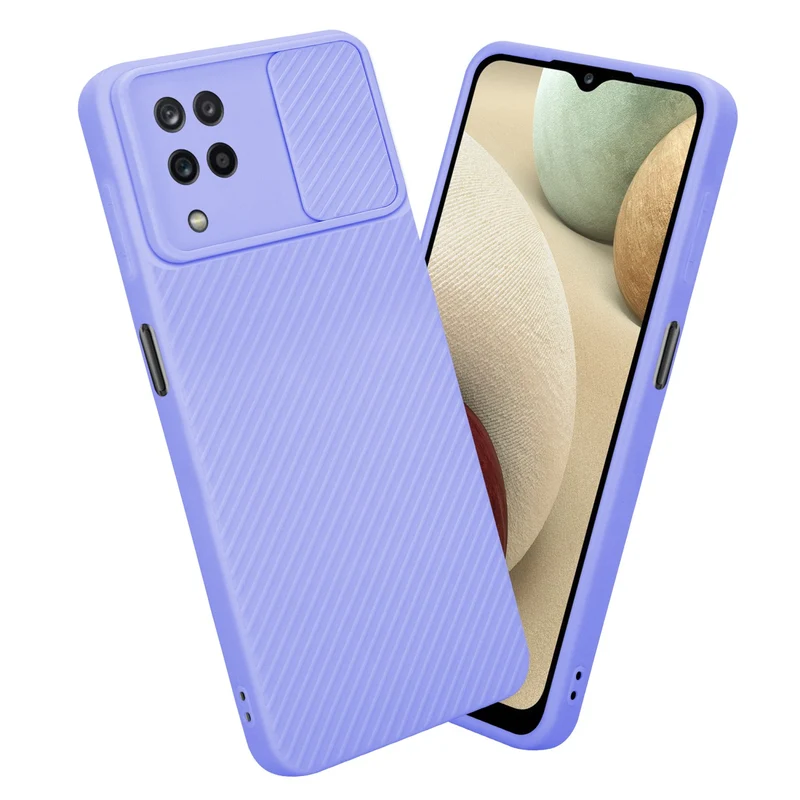 Cadorabo Hülle kompatibel mit Samsung Galaxy A12 / M12 TPU Silikon Case Cover