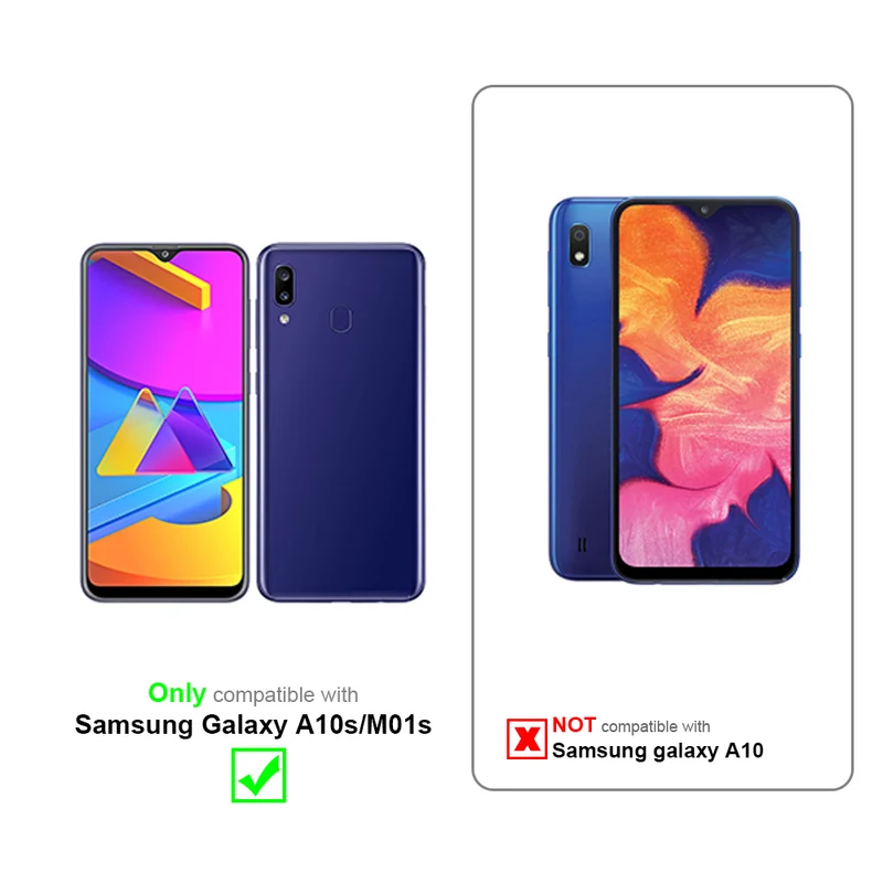 Cadorabo Hülle kompatibel mit Samsung Galaxy A10s / M01s TPU Silikon Case Cover