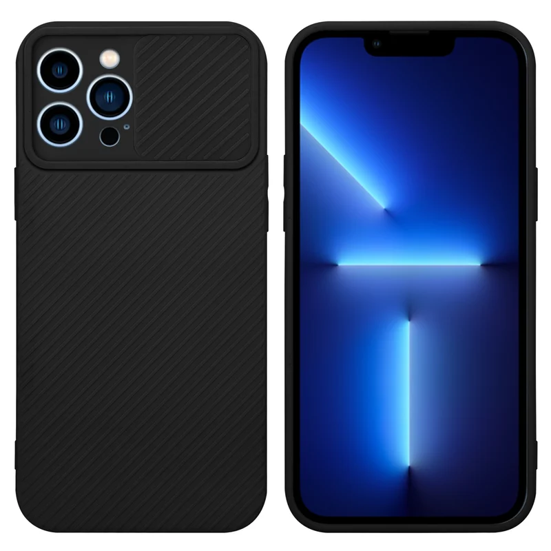 Cadorabo Hülle kompatibel mit Apple iPhone 13 PRO MAX TPU Silikon Case Cover