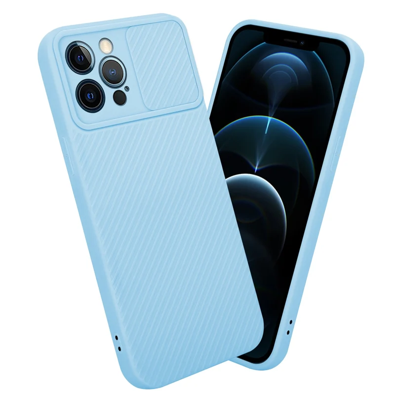 Cadorabo Hülle kompatibel mit Apple iPhone 12 PRO MAX TPU Silikon Case Cover