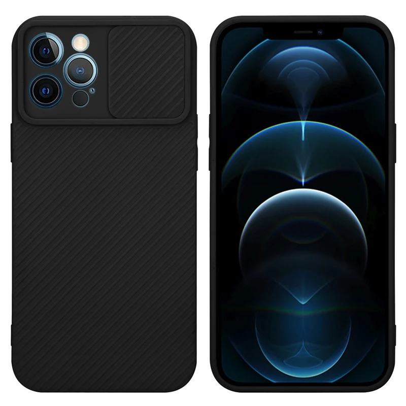 Cadorabo Hülle kompatibel mit Apple iPhone 12 PRO TPU Silikon Case Cover
