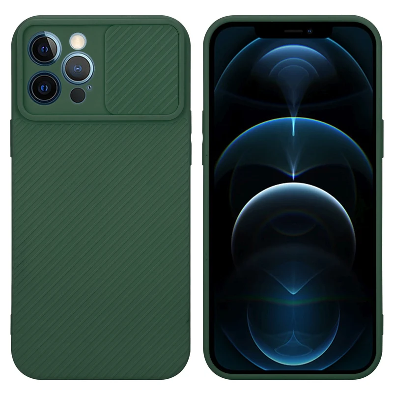 Cadorabo Hülle kompatibel mit Apple iPhone 12 PRO TPU Silikon Case Cover