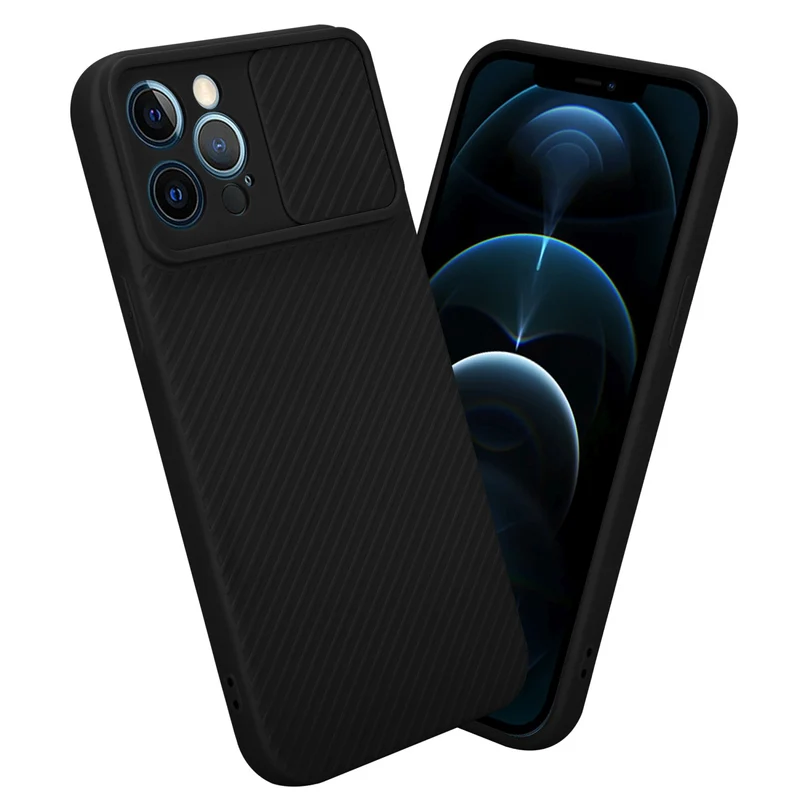 Cadorabo Hülle kompatibel mit Apple iPhone 12 PRO TPU Silikon Case Cover