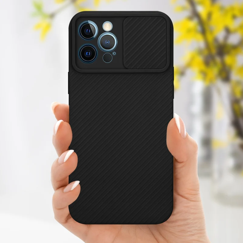 Cadorabo Hülle kompatibel mit Apple iPhone 12 PRO TPU Silikon Case Cover