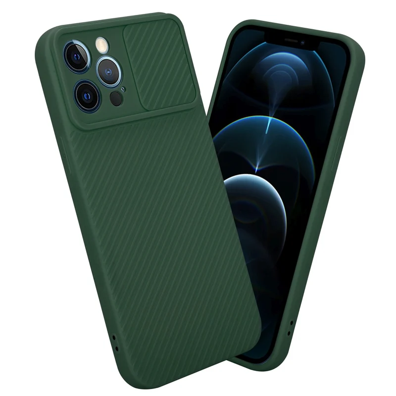 Cadorabo Hülle kompatibel mit Apple iPhone 12 PRO TPU Silikon Case Cover