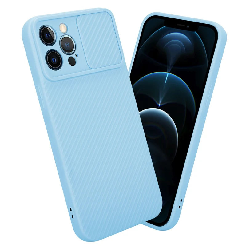 Cadorabo Hülle kompatibel mit Apple iPhone 12 PRO TPU Silikon Case Cover