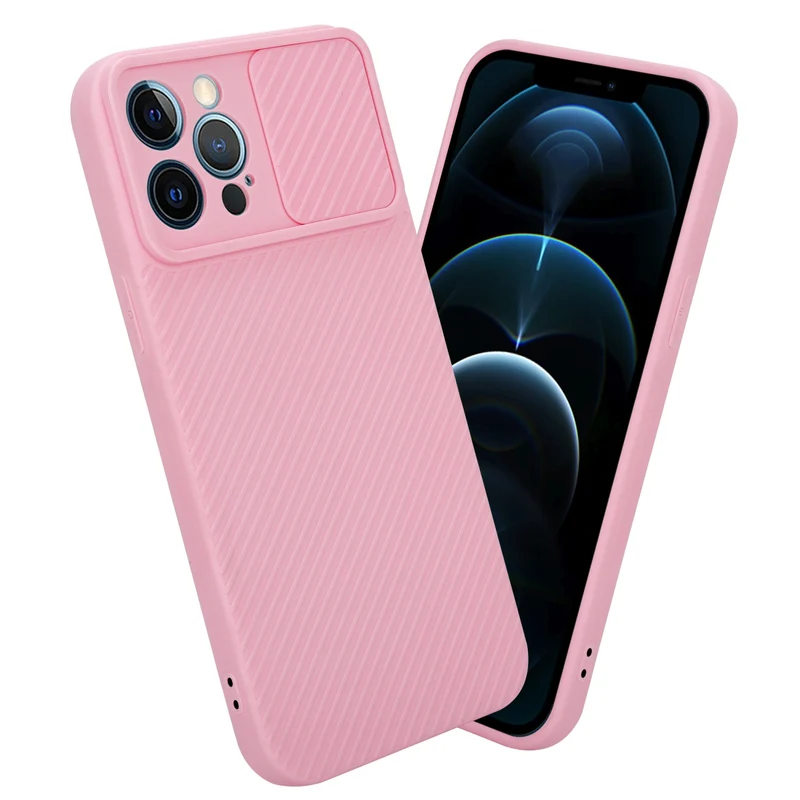 Cadorabo Hülle kompatibel mit Apple iPhone 12 PRO TPU Silikon Case Cover