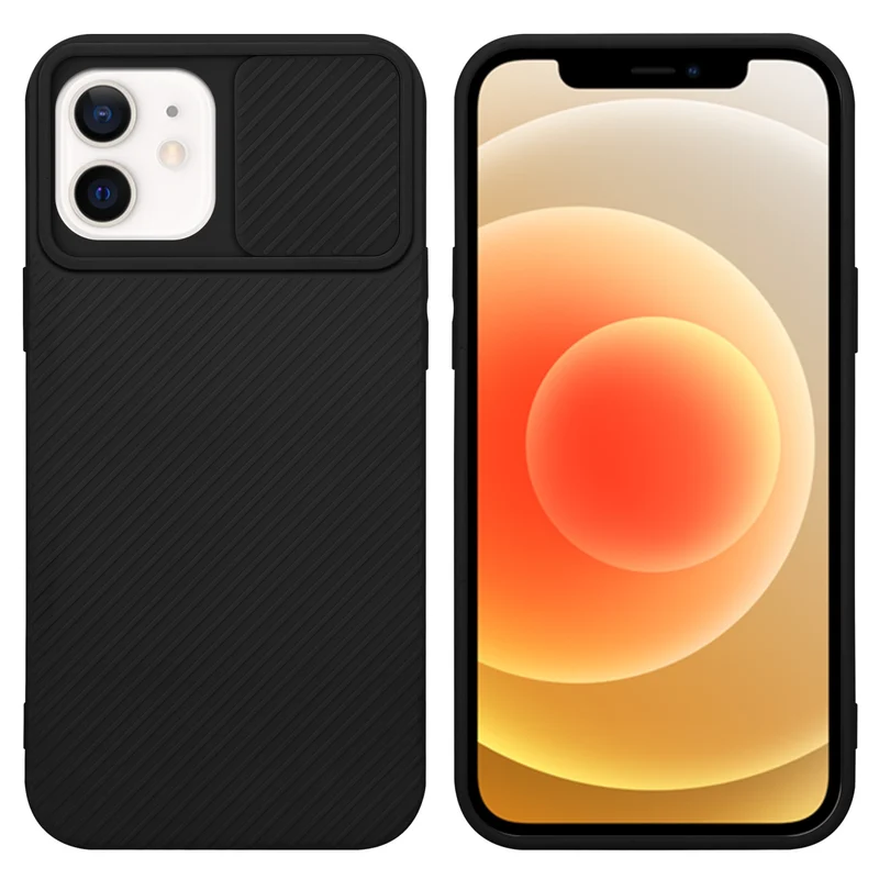 Cadorabo Hülle kompatibel mit Apple iPhone 12 TPU Silikon Case Cover