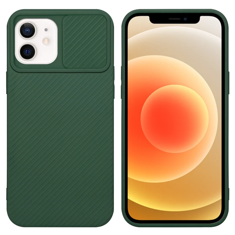 Cadorabo Hülle kompatibel mit Apple iPhone 12 TPU Silikon Case Cover