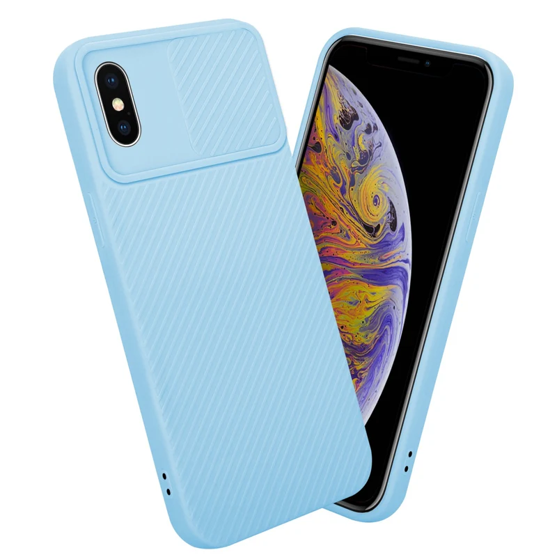 Cadorabo Hülle kompatibel mit Apple iPhone XS MAX TPU Silikon Case Cover