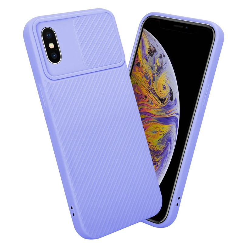 Cadorabo Hülle kompatibel mit Apple iPhone XS MAX TPU Silikon Case Cover