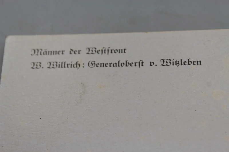 Postkarte Willrich „Manner der Westfront“