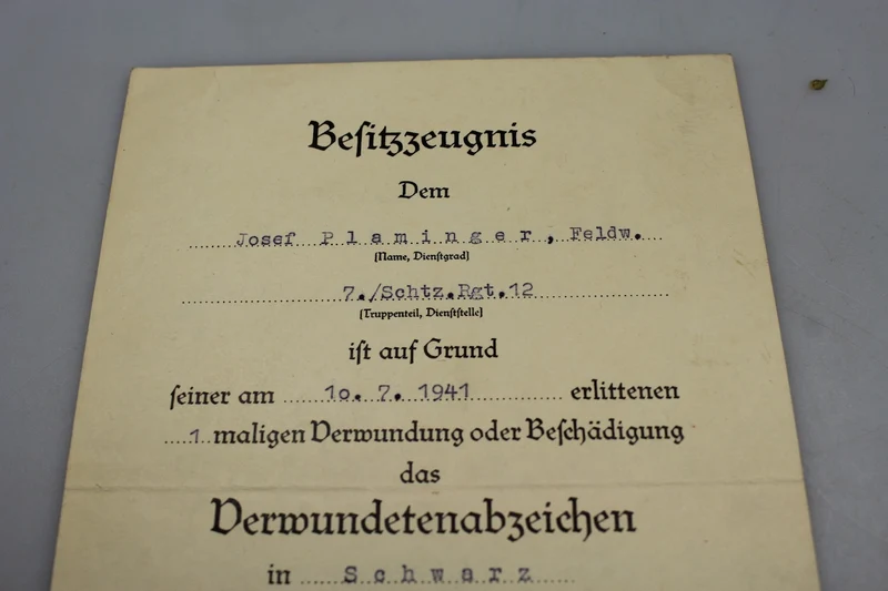 Zertifiziert für Wunden dritter Klasse