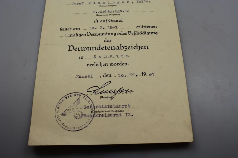Zertifiziert für Wunden dritter Klasse