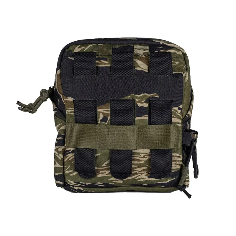 FCPC V5 Plate Carrier Full Set Replika – Modularer Tactical Plattenträger inkl. Trauma Roll & GP Pouches | Tiger Stripe Camo