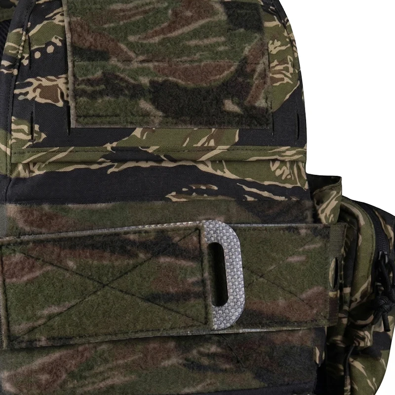 FCPC V5 Plate Carrier Full Set Replika – Modularer Tactical Plattenträger inkl. Trauma Roll & GP Pouches | Tiger Stripe Camo