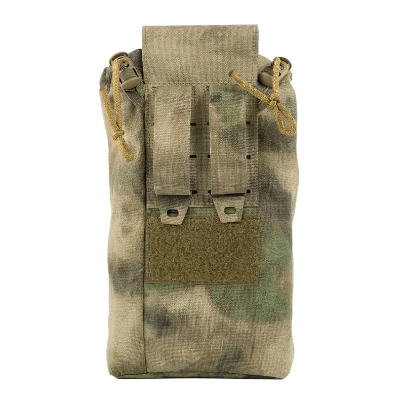 A-TACS FG Dump Pouch MOLLE – faltbare Mag Drop Tasche 500D Nylon | Tactical Reload Pouch