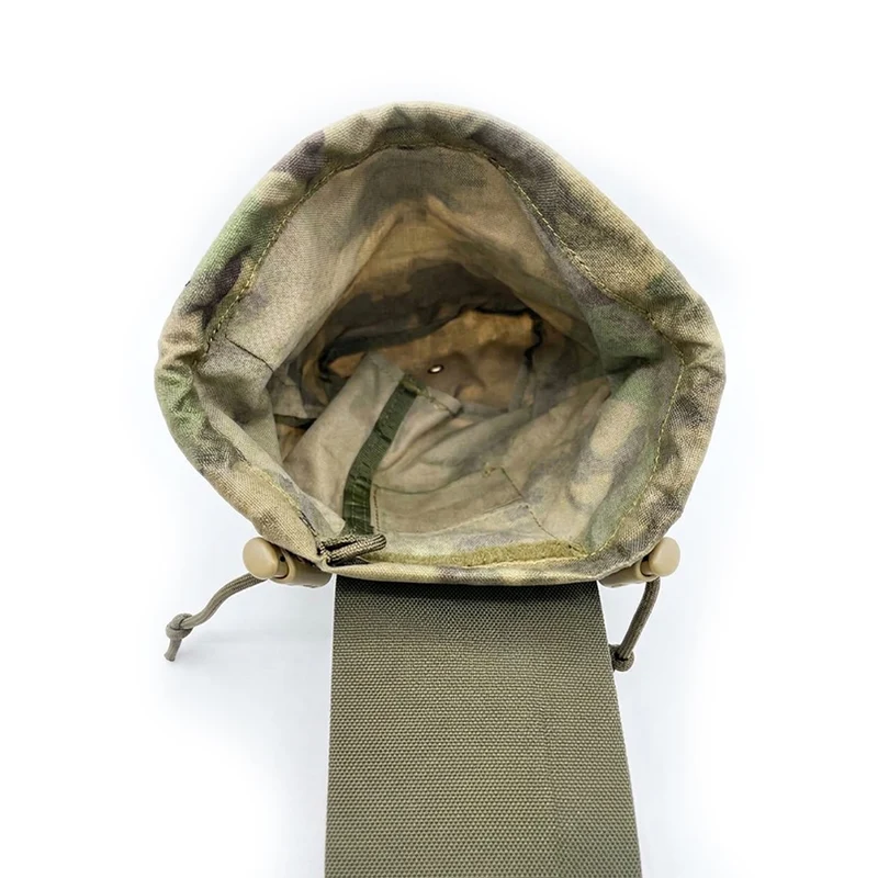 A-TACS FG Dump Pouch MOLLE – faltbare Mag Drop Tasche 500D Nylon | Tactical Reload Pouch