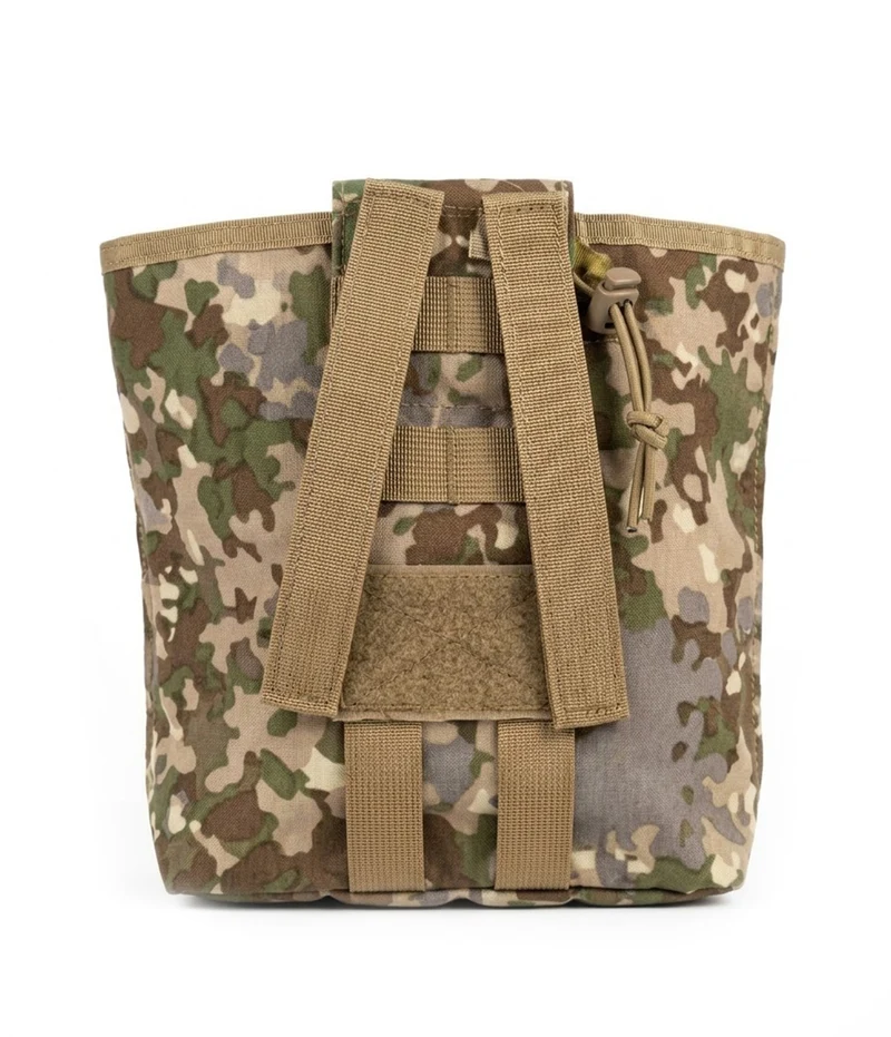 Multitarn Dump Pouch MOLLE – Bundeswehr kompatible Mag Drop Tasche faltbar | Tactical Reload Pouch