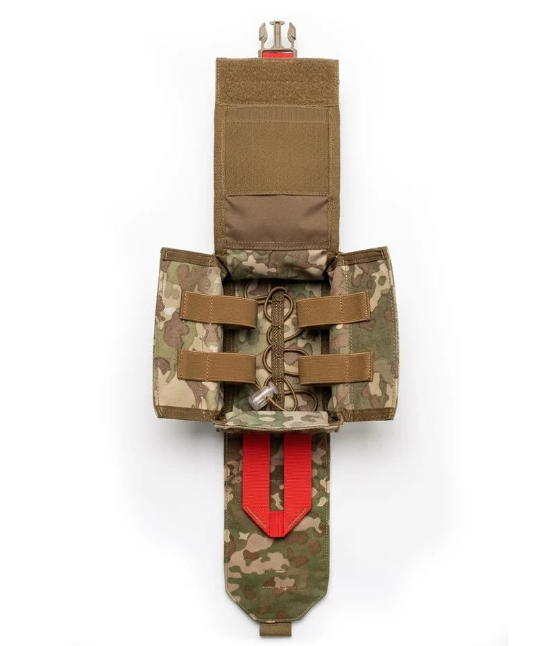 Bundeswehr Multitarn IFAK Trauma Kit – Pull-Out Erste Hilfe Tasche MOLLE | Combat Medic Pouch