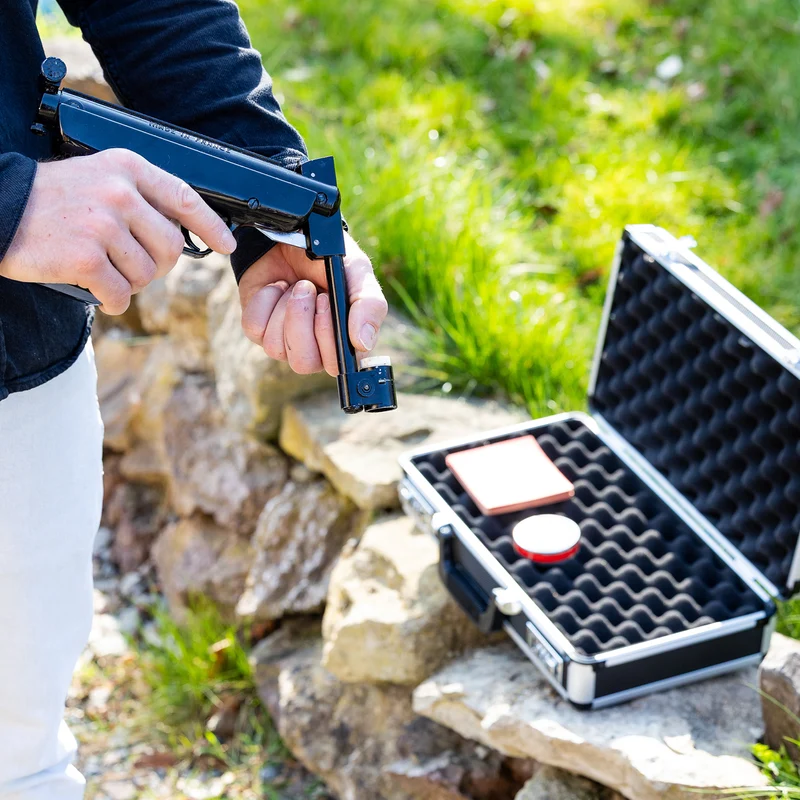 Alu Pistolenkoffer, Kurzwaffenkoffer, Zahlenschloss, Universalkoffer, HMF 14401
