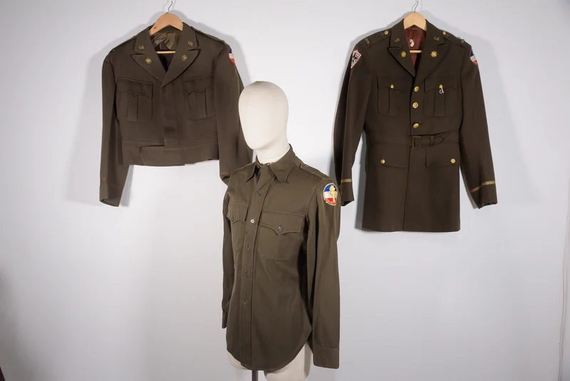 2 Jacken und ein Hemd AMC Texas Rotc WW 2