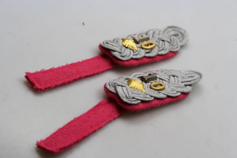 Repro Paar Schulterpolster Oberstleutnant Panzer Heer