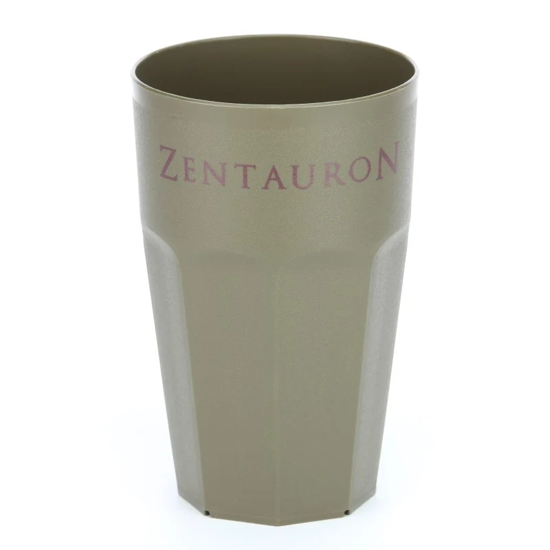 ZentauroN Mehrweg Kaffee-Becher Grau-Braun 300ml TOGO