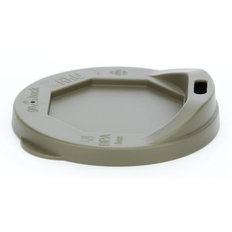 ZentauroN Mehrweg Kaffee-Becher Grau-Braun 300ml TOGO