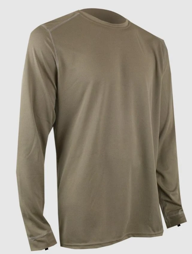 US Military Surplus XGO Women's Lightweight Performance LS Crew (PH1) ranger green