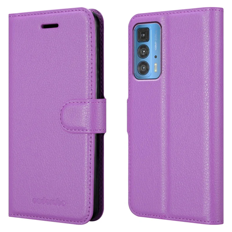 Cadorabo Hülle kompatibel mit Motorola EDGE 20 PRO / EDGE S PRO Schutzhülle mit Magnetverschluss, Standfunktion und Kartenfach