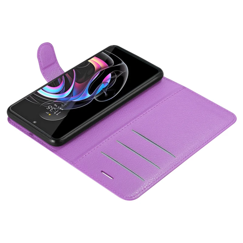 Cadorabo Hülle kompatibel mit Motorola EDGE 20 PRO / EDGE S PRO Schutzhülle mit Magnetverschluss, Standfunktion und Kartenfach