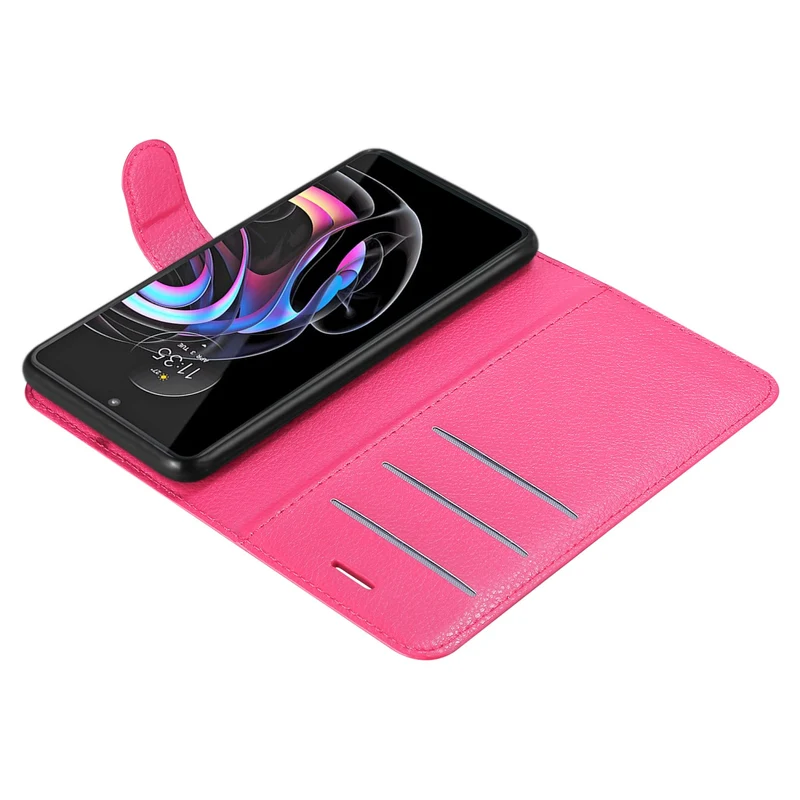 Cadorabo Hülle kompatibel mit Motorola EDGE 20 PRO / EDGE S PRO Schutzhülle mit Magnetverschluss, Standfunktion und Kartenfach