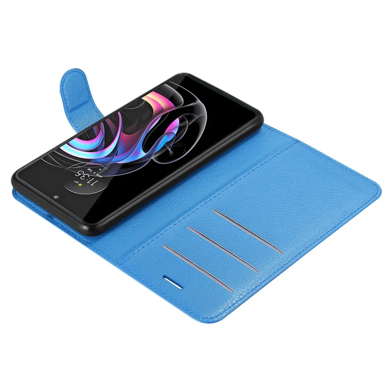 Cadorabo Hülle kompatibel mit Motorola EDGE 20 PRO / EDGE S PRO Schutzhülle mit Magnetverschluss, Standfunktion und Kartenfach