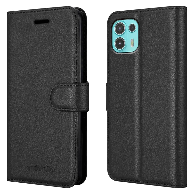 Cadorabo Hülle kompatibel mit Motorola EDGE 20 LITE / FUSION Schutzhülle mit Magnetverschluss, Standfunktion und Kartenfach