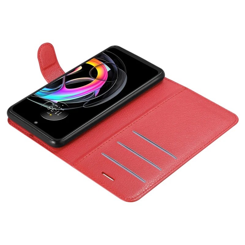 Cadorabo Hülle kompatibel mit Motorola EDGE 20 LITE / FUSION Schutzhülle mit Magnetverschluss, Standfunktion und Kartenfach